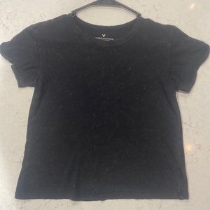 American Eagle Outfitters Plain Black T Shirt